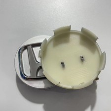 4x Für HONDA  Ø69mm Nabendeckel Radkappen hubcaps Civic Fit Jazz HR-V silbrig