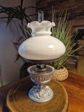 Herrliche alte Petroleum Lampe Öl Lampe Vintage