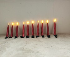 10 LED Weihnachtskerzen