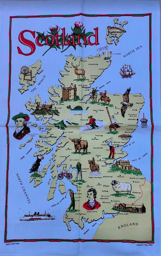 Schottland karte 100 - schottland,