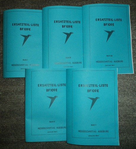 Luftwaffe ersatzteil liste - luftwaffe, bf