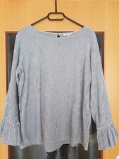 "Peckott" Bluse/Top/Shirt Gr.44 mit Trompetenärmel -neu- 