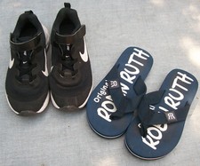 Nike Sneaker Gr.31,5 & Badelatschen Robin Ruth super