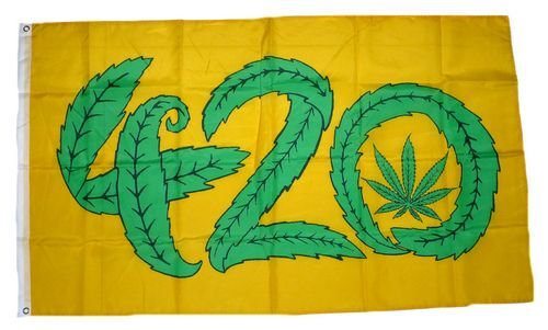 Fahne flagge marijuana 420 - flagge,
