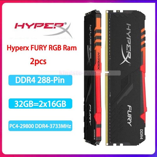 Hyperx fury rgb 32gb - 32gb, (2x