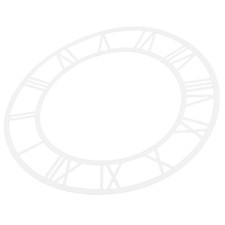 Acryl-wanduhr-zifferblatt