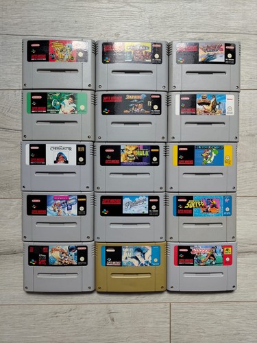 Super nintendo spiele snes - spiele,