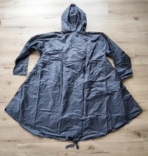 Normani Outdoor Sports Regenponcho Regenmantel Wasserdicht Winddicht  grau S/M
