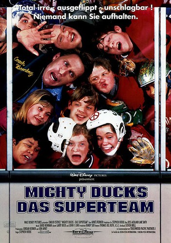 Filmposter mighty ducks - filmposter,