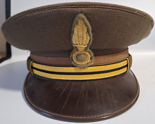 Kopfbedeckung Schirmmütze Italien Kavallerie Hauptmann Italy Cap Militaria 2WW