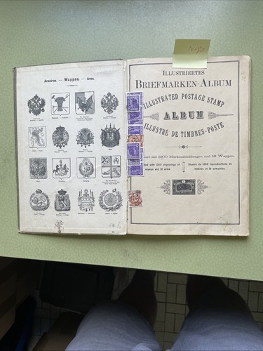 Briefmarkenalbum historisch - briefmarkenalbum,