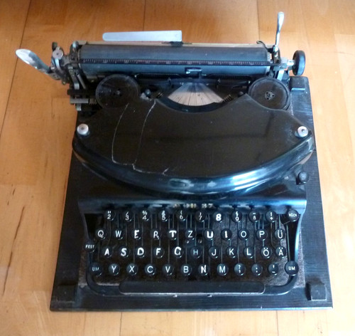Adler schreibmaschine mod 37 - schreibmaschine,