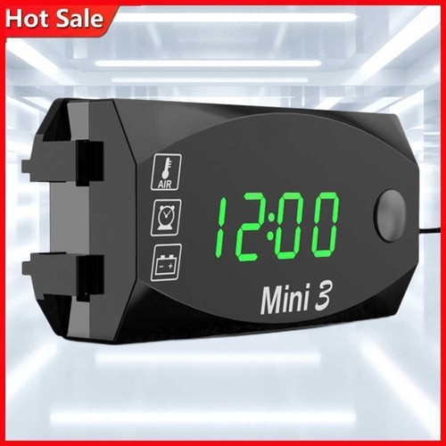 12v motorrad elektronische uhr - motorrad,