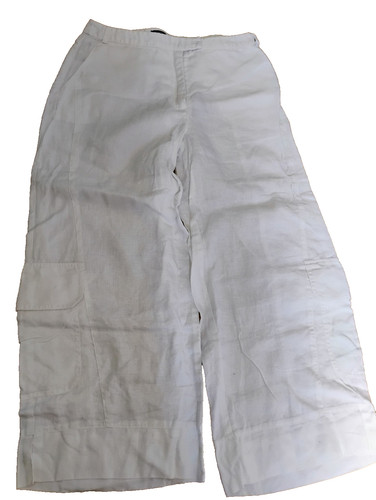 Schicke baumw leinen hose - schicke,