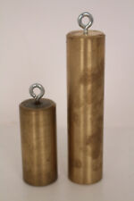 Uhrengewichte Wiener Regulator 1705g 945g Standuhr Wanduhr Messing Paar 2 Stück