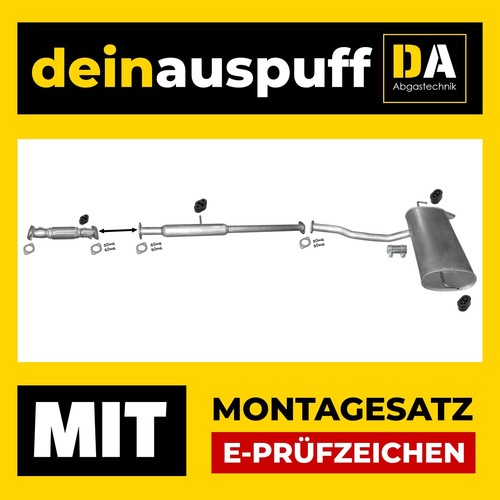 Auspuffanlage für hyundai - auspuffanlage,
