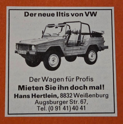 Volkswagen iltis mieten - 15.,