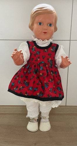 Alte puppe von storch - von,