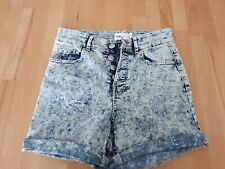 Jeans-Shorts dunkelblau mit