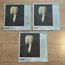 Bach - 10" Vinyl, (3) Titles