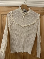 Vintage Creme Pointelle