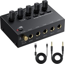 Mini Audiomixer Stereo 4Kanal