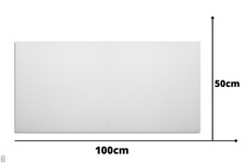 15qm/30St. Wandpaneele Polystyrol Deckenpaneele Platten sauber glatt Weiß 100x50
