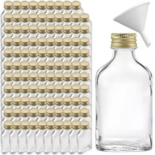 100  Mini Glasflaschen 20 ml