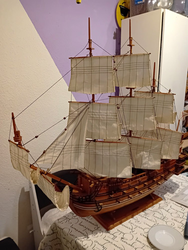 Holz schiffsmodell segelschiff - holz,