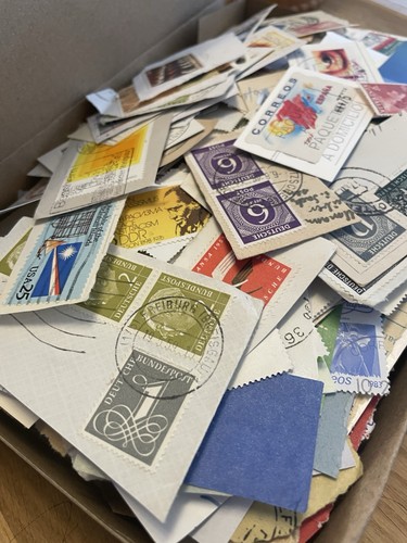 Briefmarken kiloware 300 - kiloware, gramm