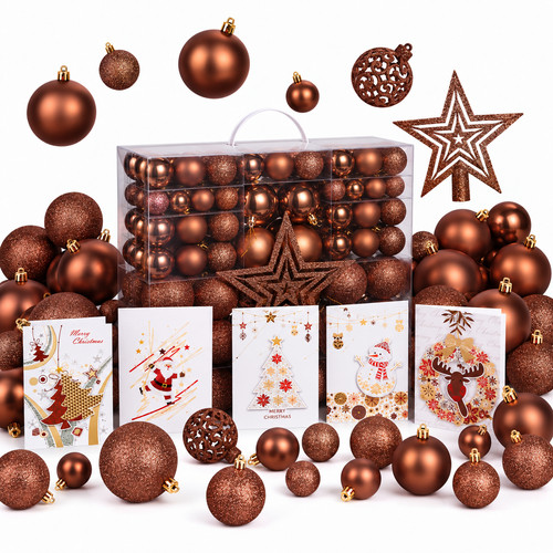 Weihnachtskugeln 128 teilig - weihnachtskugeln, 128-teilig