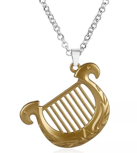 Zelda goddess harp - goddess, gold