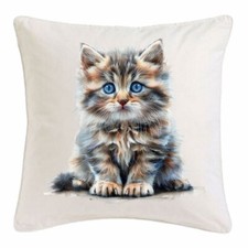 Kissenbezug 40x40cm katze - kissenbezug,