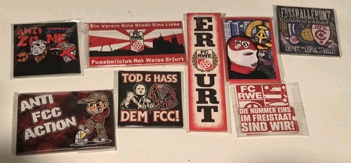 Rot weiß erfurt sticker mix - rot,