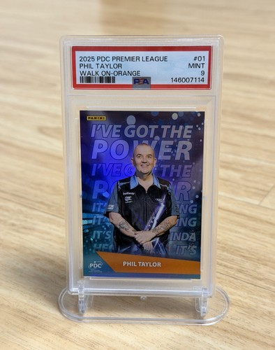 Phil taylor pdc panini premier - panini,