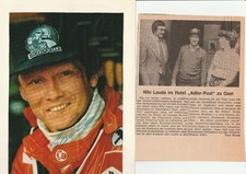 Niki Lauda, Autogramm, orig