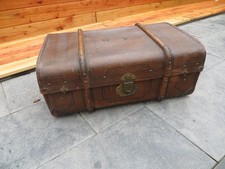 REISEKOFFER, ÜBERSEEKOFFER - VINTAGE