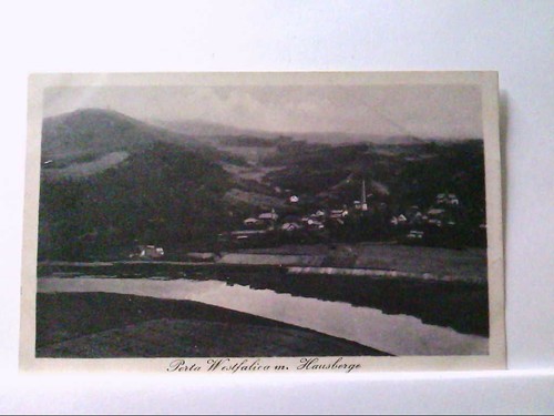 Porta westfalica mit - ak,