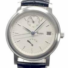 Nivrel (like new & unworn) GMT Second Time Reserve de Marche Date Automatic 