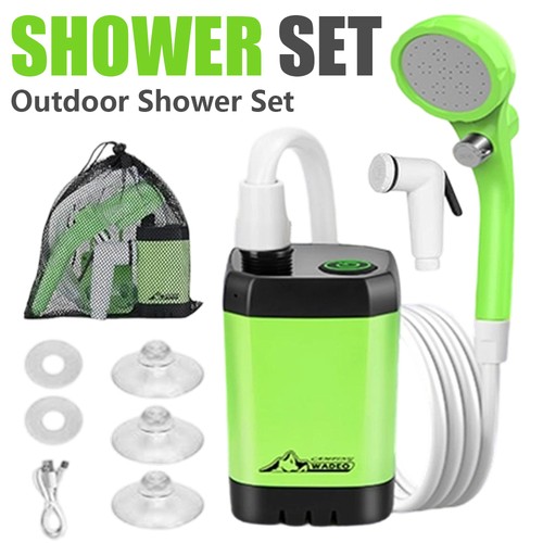 Tragbare campingdusche 6000mah - tragbare,