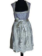 Alpenmärchen Kleid Gr. 48 Dirndl Trachtenkleid champagner knielang Neu (WM)