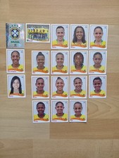 Panini Frauen Fußball WM 2011 Germany Team Brasilien 18 Sticker