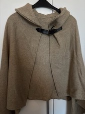 Comma Damen Poncho Cape Beige