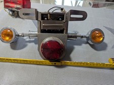 Alte Motorrad Blinker mit Rücklicht