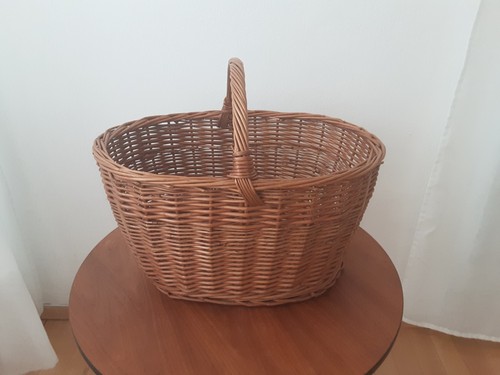 Weidenkorb einkaufskorb oval - weidenkorb/einkaufskorb,,