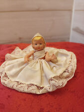 Vintage Minerva kleine alte Puppe 9 ½ original Bekleidung Sammlerstück