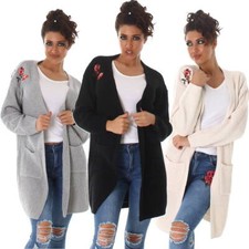 Damen Strickjacke Cardigan