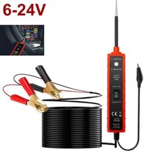 Polaritätstester prüflampe Stromprüfer 6-24V DC Power Circuit Probe Gebraucht