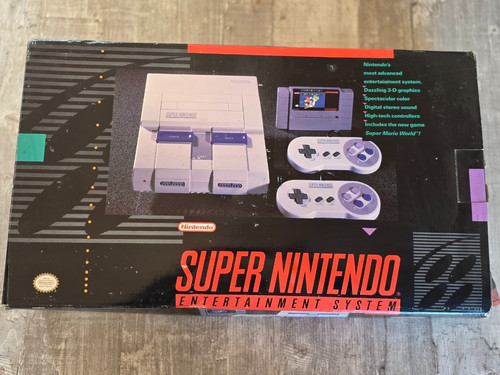 Super nintendo snes - nintendo,