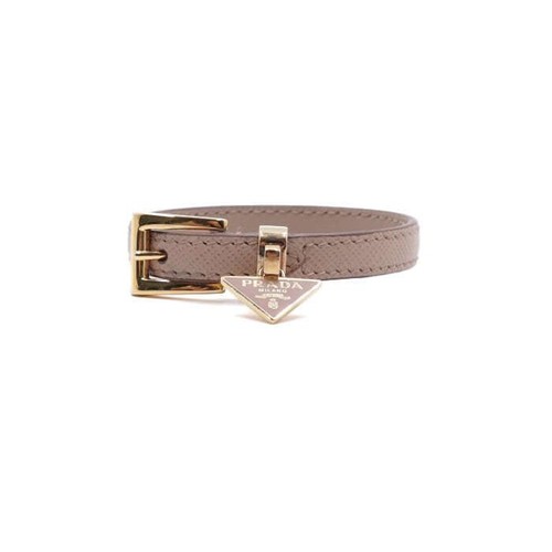 Prada saffiano lederarmband - prada,